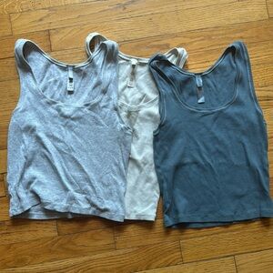 Skims cotton rib tank bundle